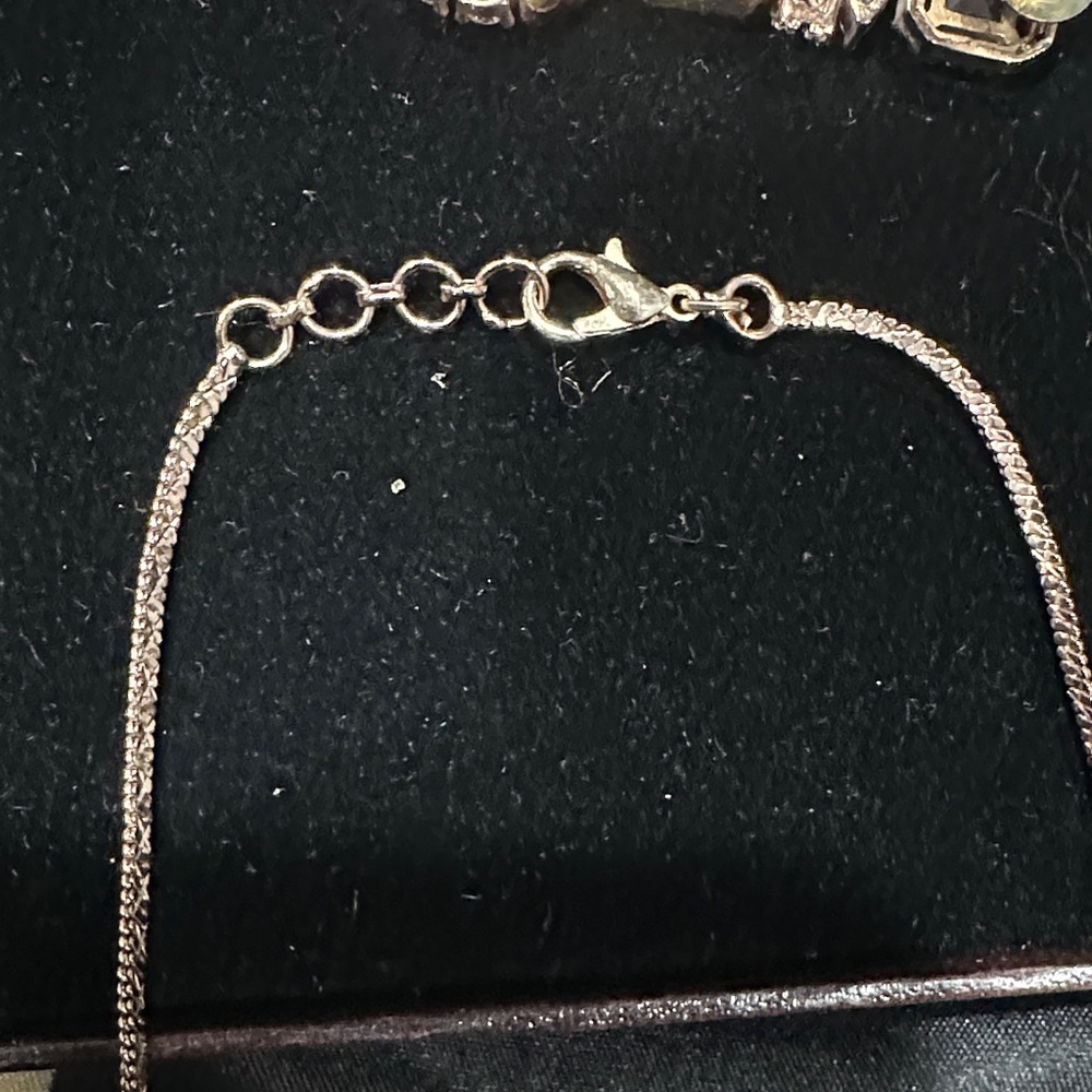 Elegant Ruby And Silver Necklace Set - image 5